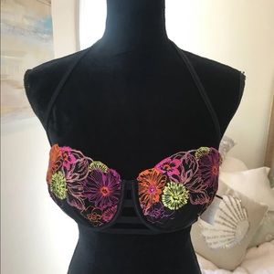NWT Xhilaration Bikini Top size D/DD push up bandeau